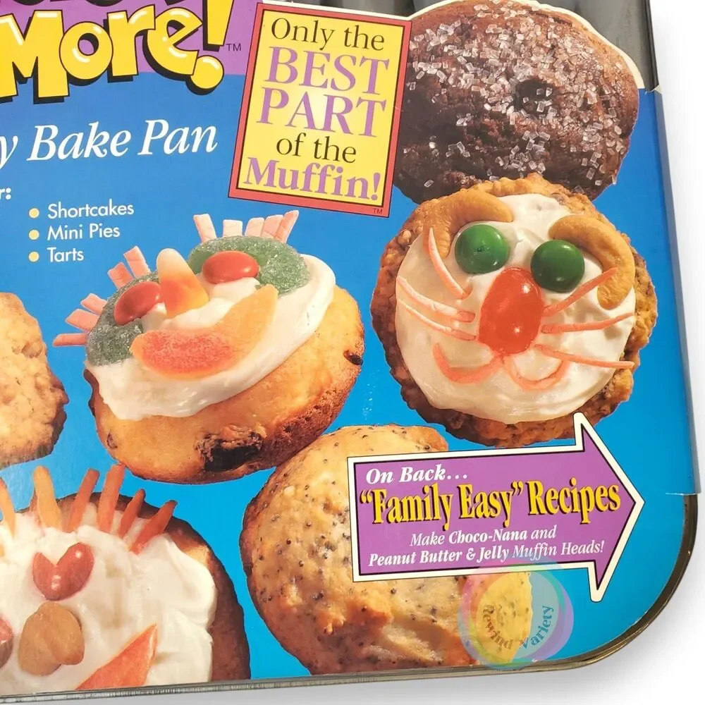 EKCO Baker's Secret Muffin Heads Nonstick Bake Pan